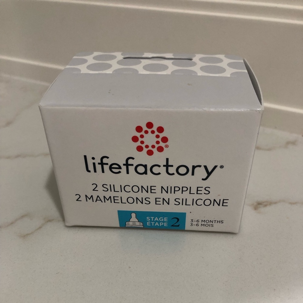 Lifefactory Nipples Stage 2 & stage 3